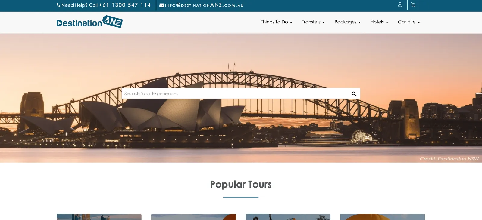 Destinationanz screenshot