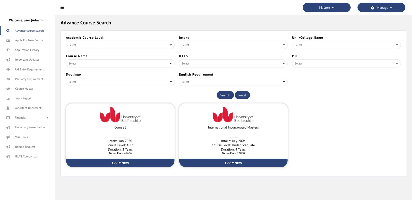 EduConsultant screenshot