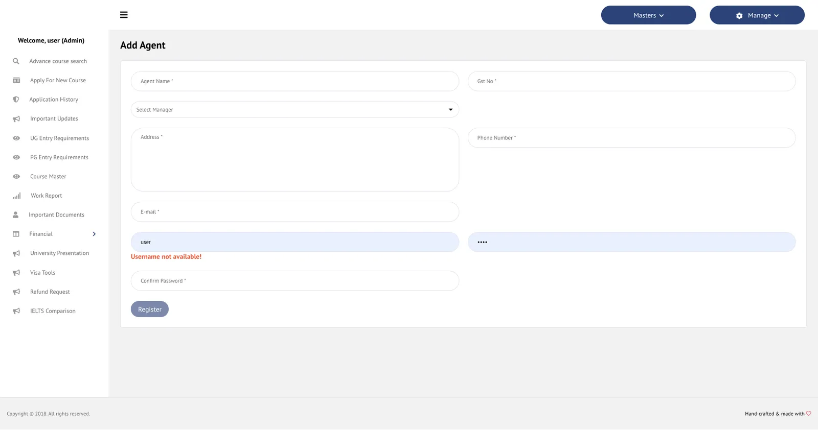 EduConsultant screenshot