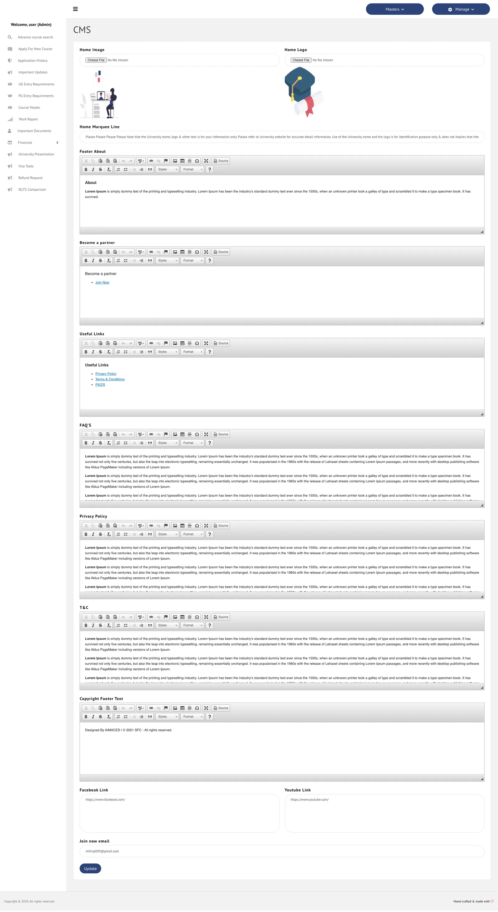 EduConsultant screenshot