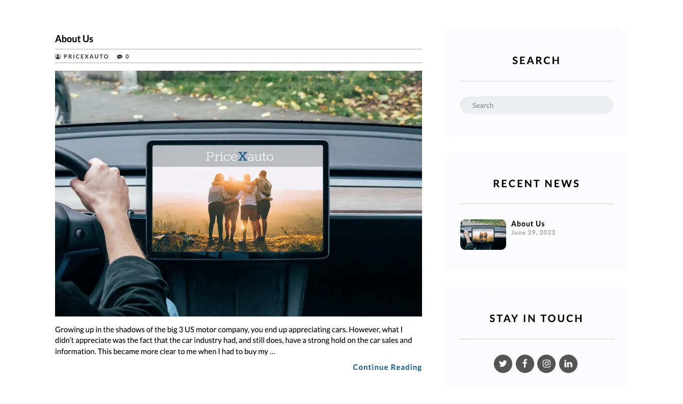 PriceXauto screenshot