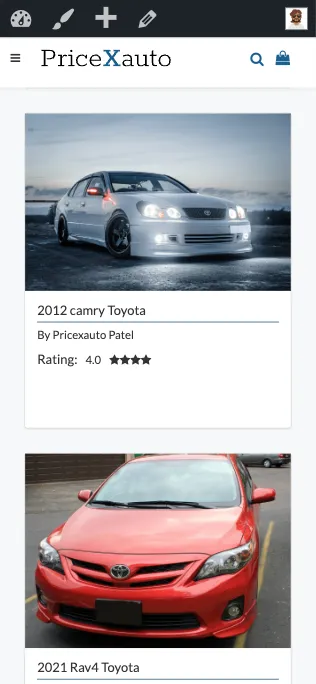 PriceXauto screenshot