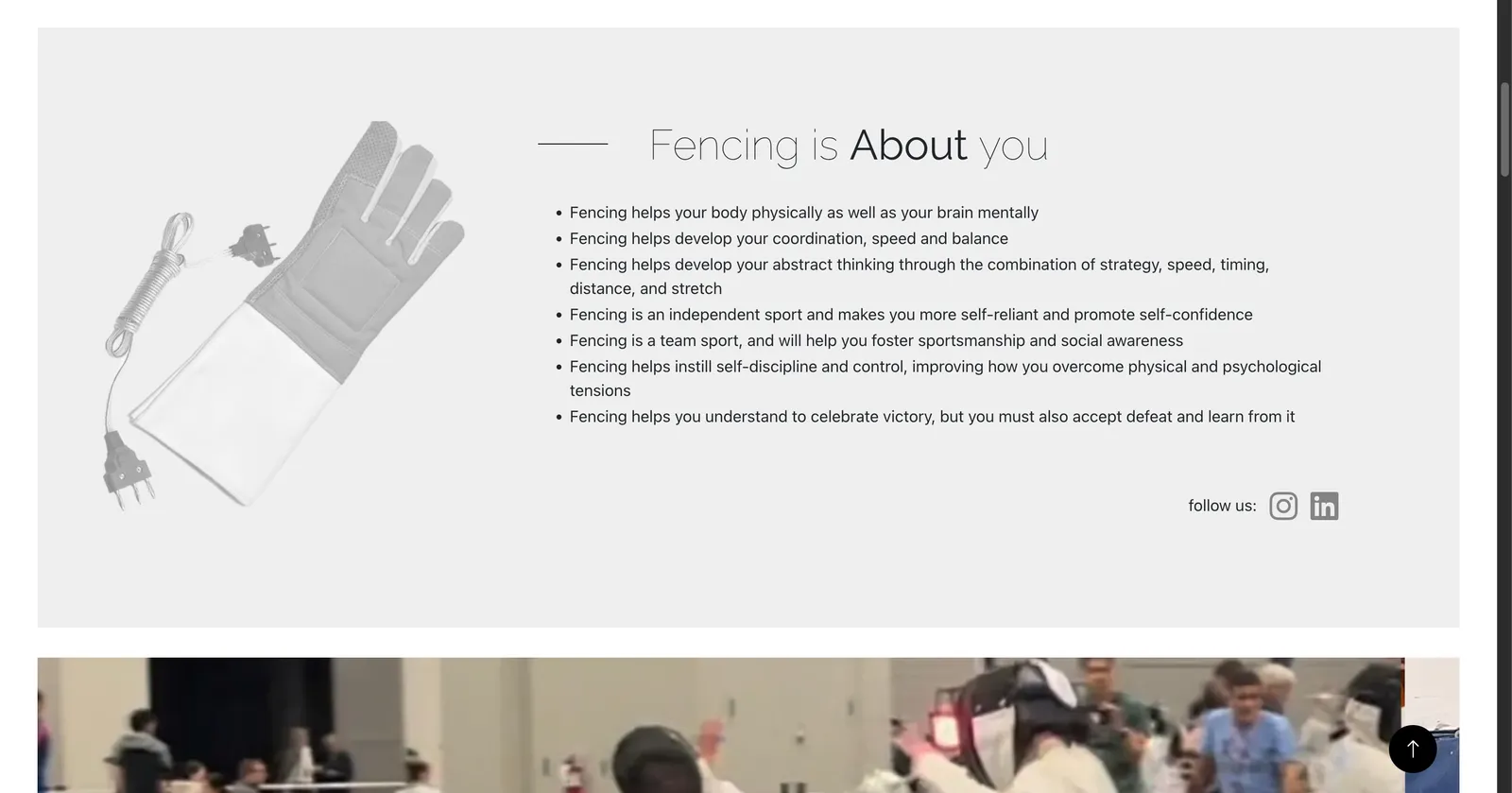 Youth Fencing Chicago screenshot