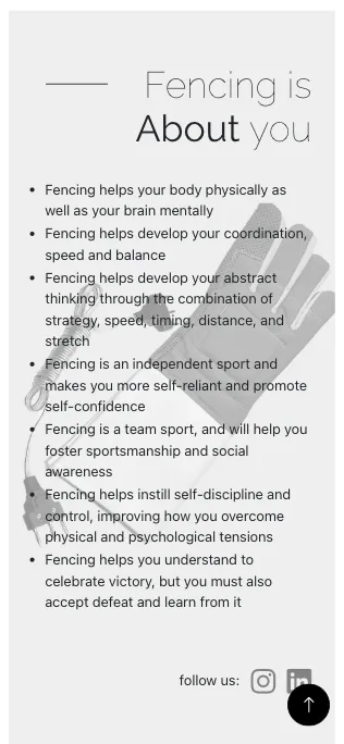 Youth Fencing Chicago screenshot